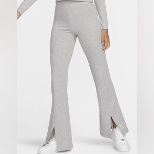 NWT Nike Light Gray Women's Flare Pants Medium